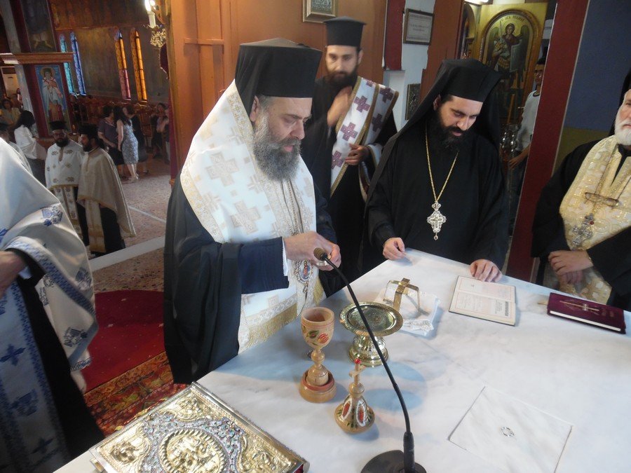 Υπέρεια Φαρσάλων: Εσπερινός των Εγκαινίων στον Ιερό Ναό Αγίου Ευθυμίου