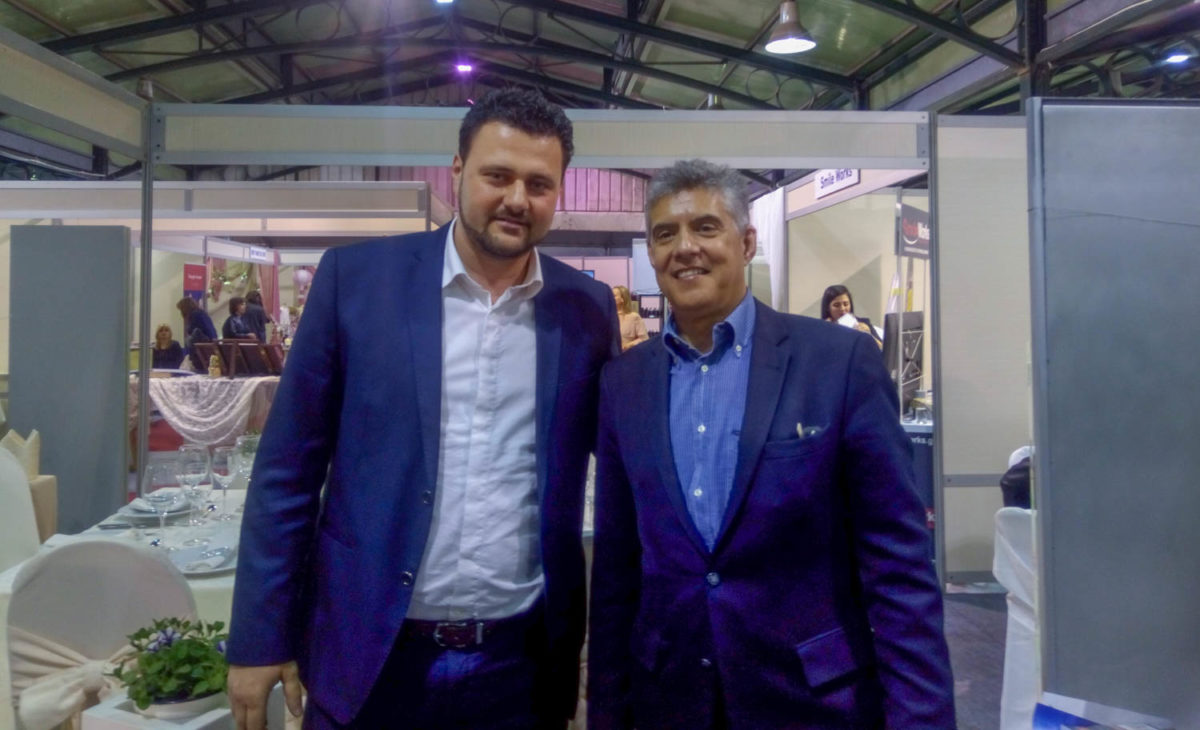 Στο περίπτερο του ΑΙΓΛΗ Catering ο Περιφερειάρχης Θεσσαλίας κ. Αγοραστός