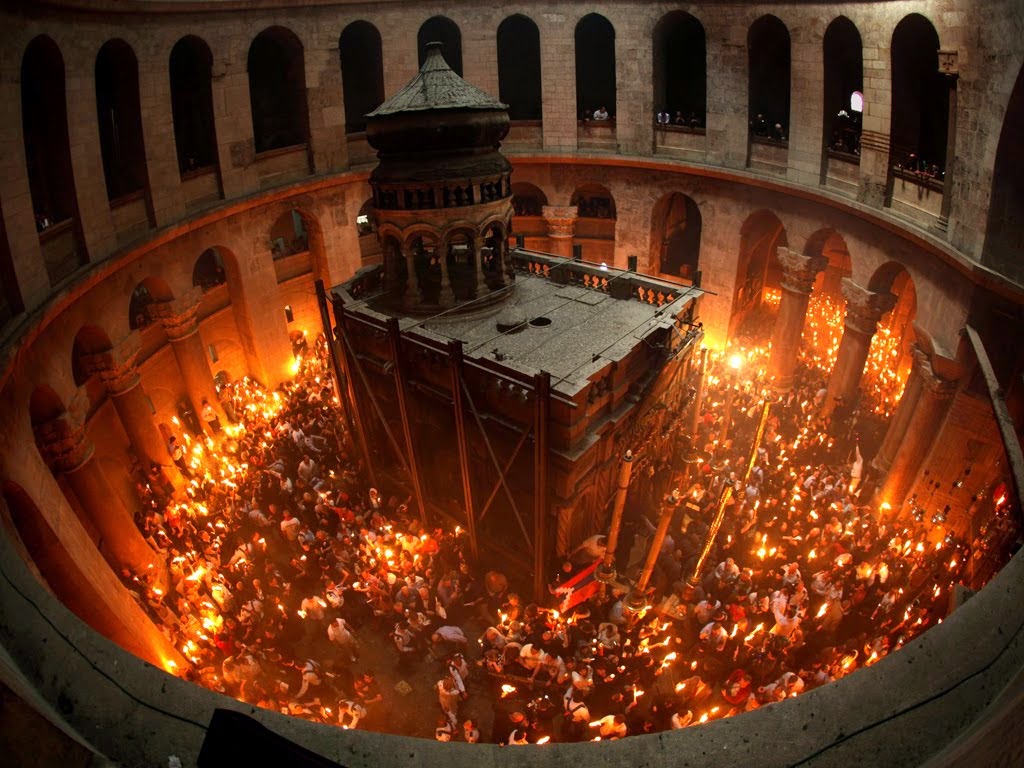Live η τελετή Αφής του Αγίου Φωτός στα Ιεροσόλυμα