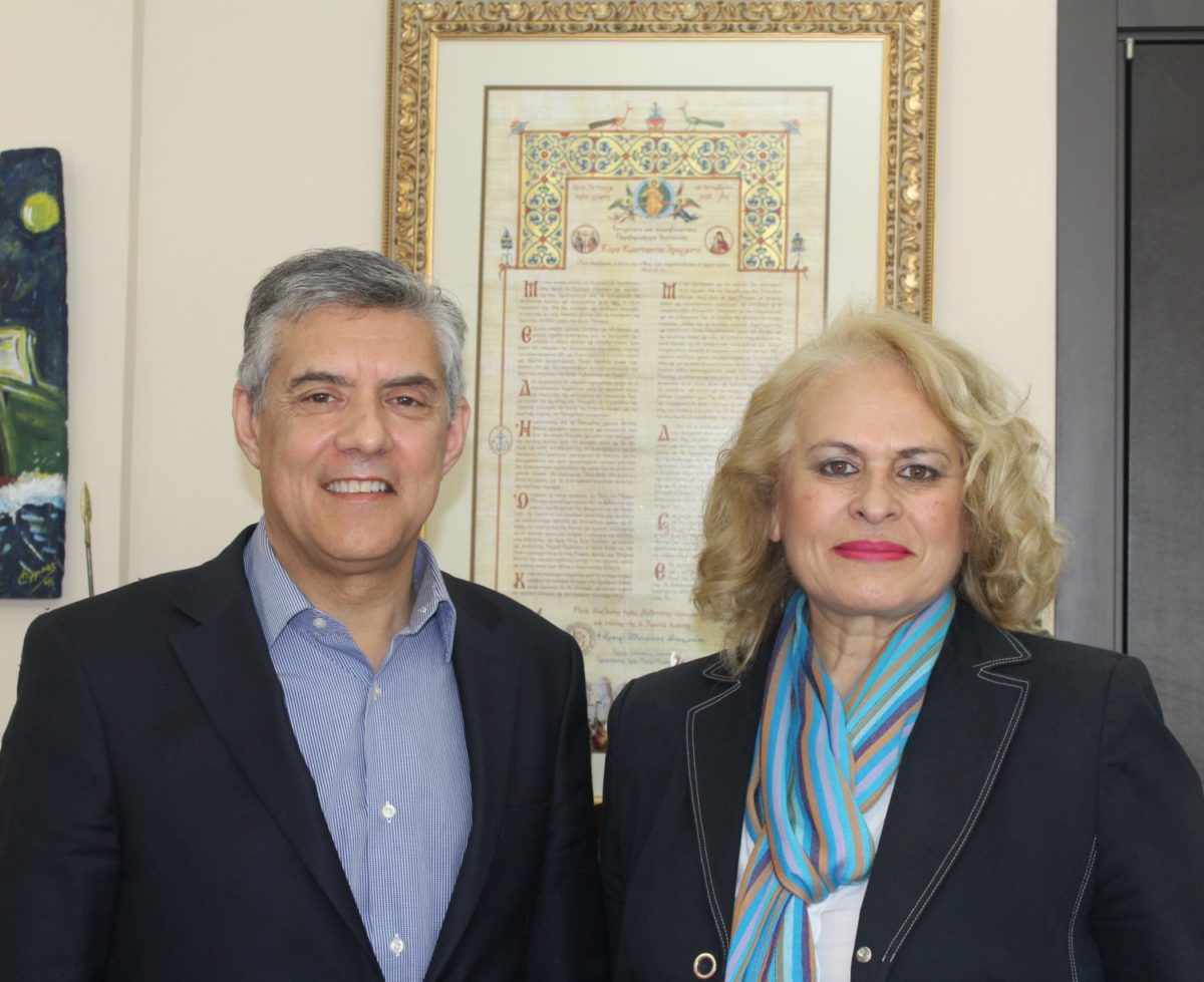 Στο πλευρό του Κ. Αγοραστού στη Περιφερειακή Ενότητα Λάρισας η Ελένη Λιάγκουρα