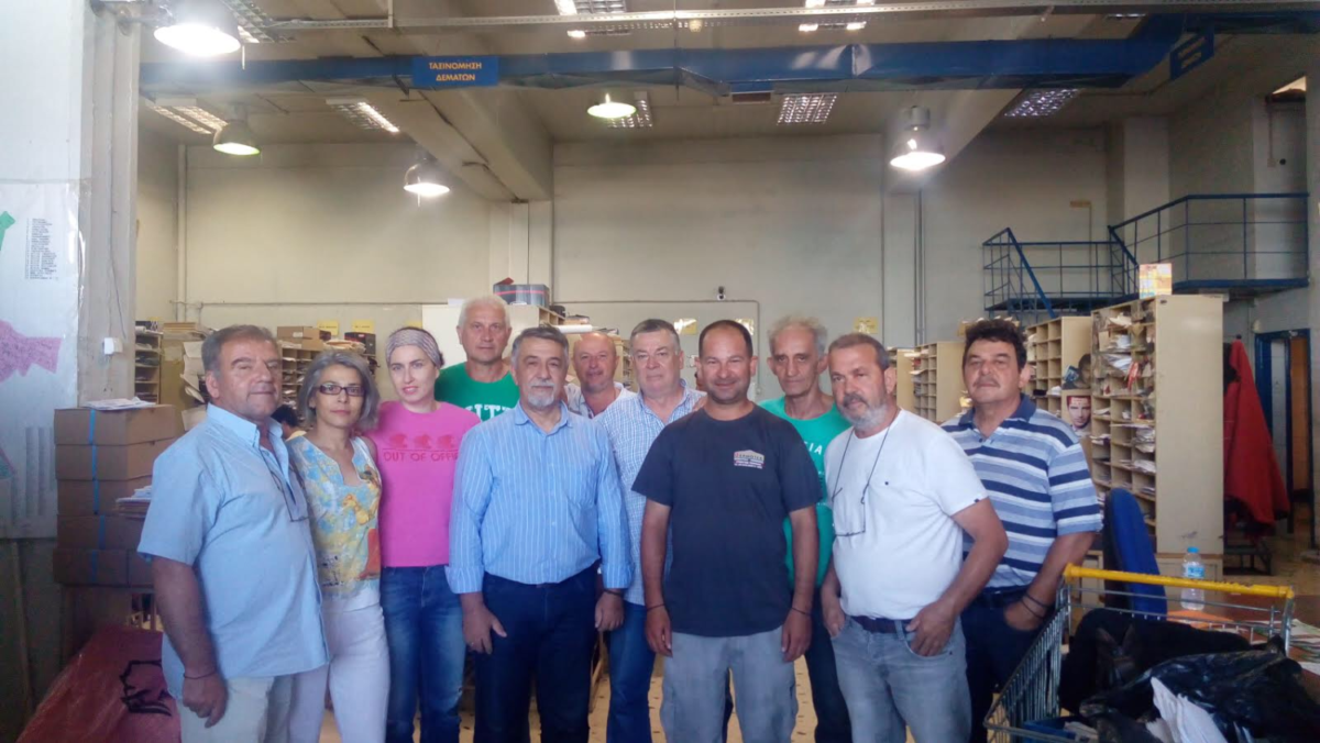 Επίσκεψη υπ.βουλευτή Μιχάλη Τολίκα στα ΕΛΤΑ