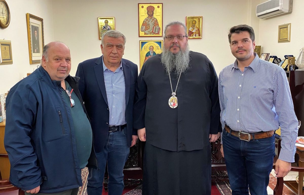 «Στον Μητροπολίτη για την αναπλήρωση των κενών θέσεων ιερέων ο δήμαρχος Κιλελέρ»