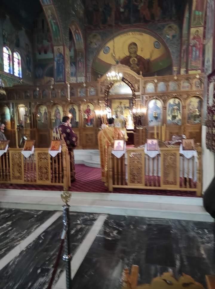 Στην Αμπελιά για την εορτή του Αγίου Χαραλάμπους ο Μητροπολίτης Τιμόθεος