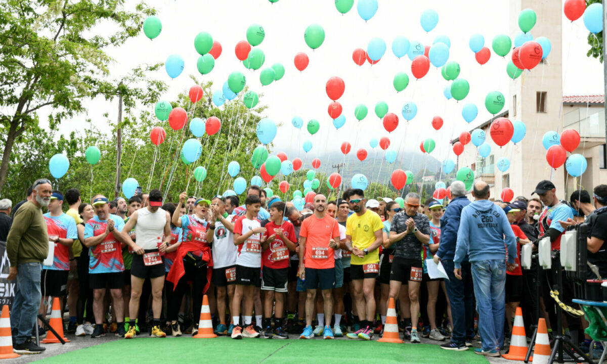 7ος Kissavos Marathon Race: Η εκκίνηση των 12 χιλιομέτρων
