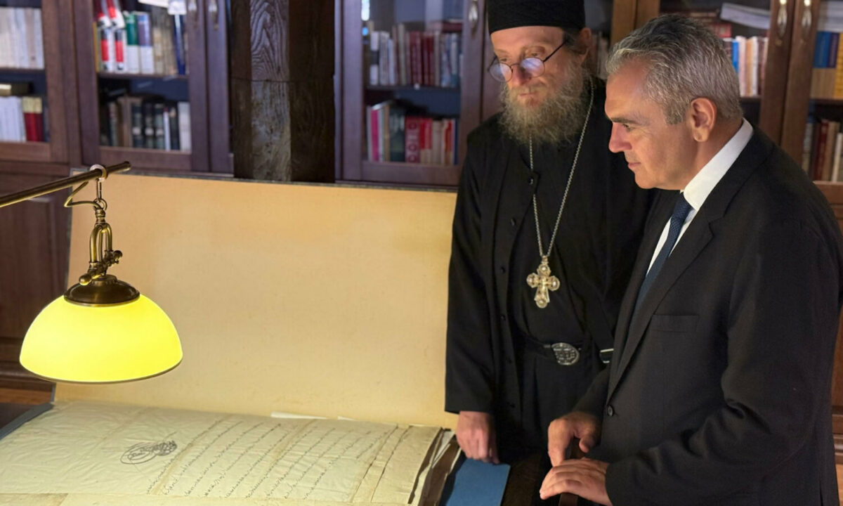 Μ.Χαρακόπουλος, Δεν ξεχνούμε τους Ορθόδοξους στο Κοσσυφοπέδιο και Μετόχια