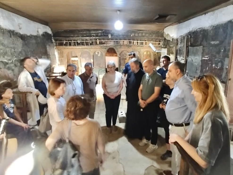 Χρήστος Καπετάνος: «Σώζεται ένα σπουδαίο βυζαντινό μνημείο των Φαρσάλων-Άρχισαν οι εργασίες αναστήλωσης στην Υπαπαντή Θετιδίου»